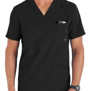 Men’s Black scrub set